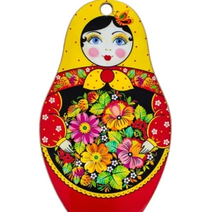 Online Matryoshka Doll Decorative Wooden Cutting Board - CaringForTots - Professional Baby and Children's Products | Caring for Growth, Caring for Every Moment