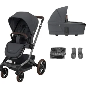 Shop Maxi-Cosi Fame Pushchair - Twillic Graphite - CaringForTots - Professional Baby and Children's Products | Caring for Growth, Caring for Every Moment