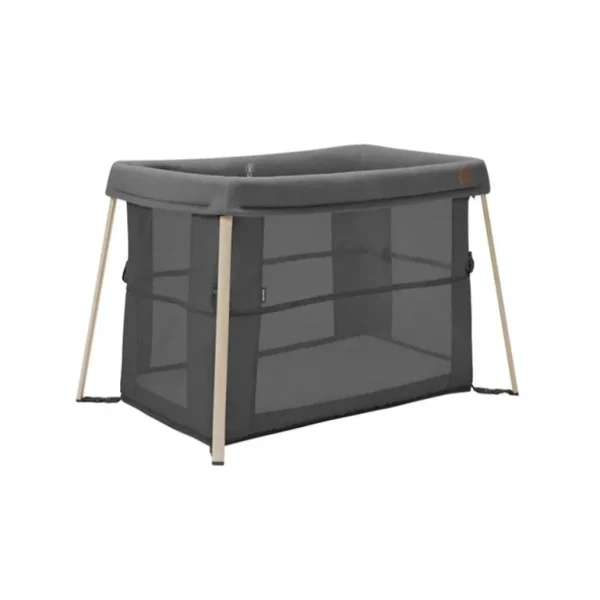 Hot Maxi-Cosi Iris Beyond Eco Travel Cot - Beyond Graphite - CaringForTots - Professional Baby and Children's Products | Caring for Growth, Caring for Every Moment
