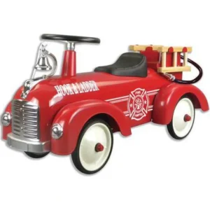 Shop Metal Speedster Fire Truck - CaringForTots - Professional Baby and Children's Products | Caring for Growth, Caring for Every Moment