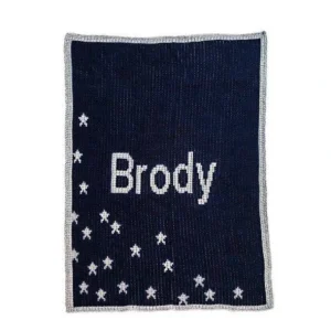 Outlet Metallic Sprinkled Stars Stroller Blanket - CaringForTots - Professional Baby and Children's Products | Caring for Growth, Caring for Every Moment