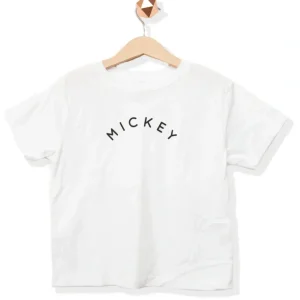 Outlet Mickey White | Shirt (newborn - Adult) - CaringForTots - Professional Baby and Children's Products | Caring for Growth, Caring for Every Moment
