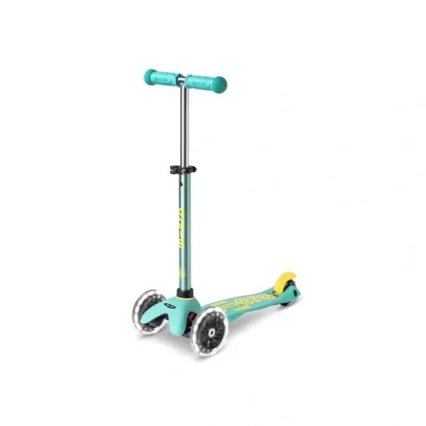Fashion Micro Scooters Deluxe Mini Eco Scooter - Mint LED - CaringForTots - Professional Baby and Children's Products | Caring for Growth, Caring for Every Moment