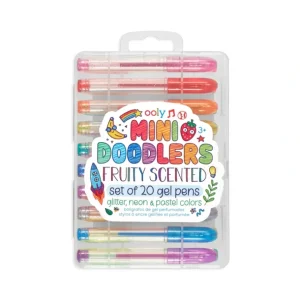 Fashion Mini Doodlers Scented Gel Pens - Set Of 20 - CaringForTots - Professional Baby and Children's Products | Caring for Growth, Caring for Every Moment