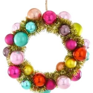 Outlet Mini Rainbow Ball Wreath - CaringForTots - Professional Baby and Children's Products | Caring for Growth, Caring for Every Moment