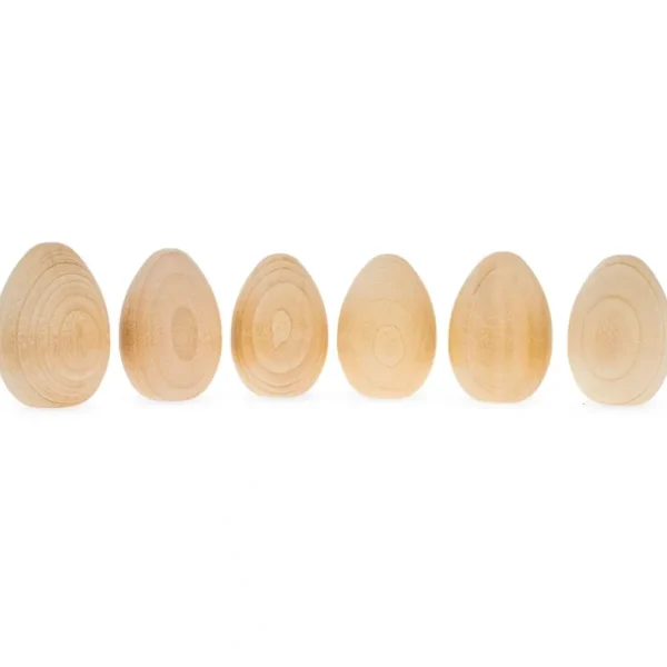 Shop All | 6 Miniature Unfinished Blank Wooden Eggs 2 Inches - CaringForTots - Professional Baby and Children's Products | Caring for Growth, Caring for Every Moment