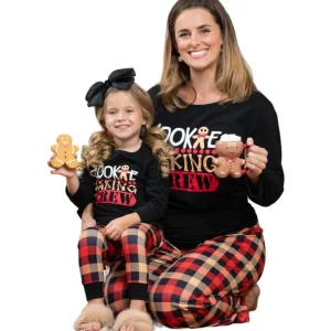 New Mommy And Me Cookie Baking Crew Pajama Set - CaringForTots - Professional Baby and Children's Products | Caring for Growth, Caring for Every Moment