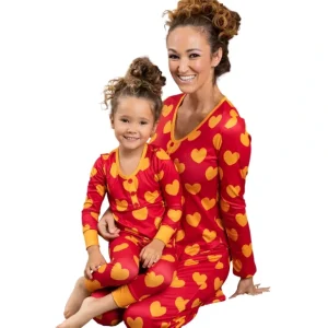 Outlet Mommy And Me Lovey Dovie Pajamas - CaringForTots - Professional Baby and Children's Products | Caring for Growth, Caring for Every Moment