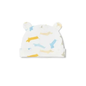 Online MORI Baby Bear Hat - Pups - CaringForTots - Professional Baby and Children's Products | Caring for Growth, Caring for Every Moment