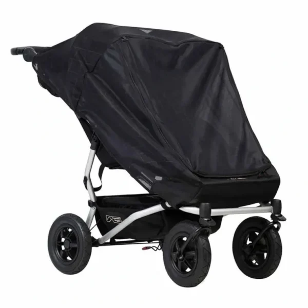 Shop Mountain Buggy Duet V3 Double Sun Cover - CaringForTots - Professional Baby and Children's Products | Caring for Growth, Caring for Every Moment