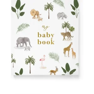 Discount My Baby Book - Baby Memory Book - Jungle - CaringForTots - Professional Baby and Children's Products | Caring for Growth, Caring for Every Moment