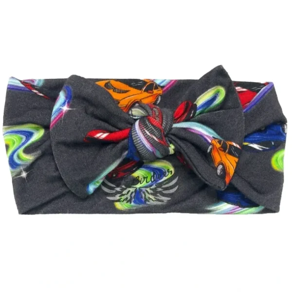 Best Sale Neon Street Racers Hair Bow - CaringForTots - Professional Baby and Children's Products | Caring for Growth, Caring for Every Moment
