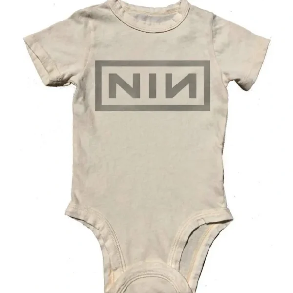 Cheap Nine Inch Nails Simple Onesie - CaringForTots - Professional Baby and Children's Products | Caring for Growth, Caring for Every Moment