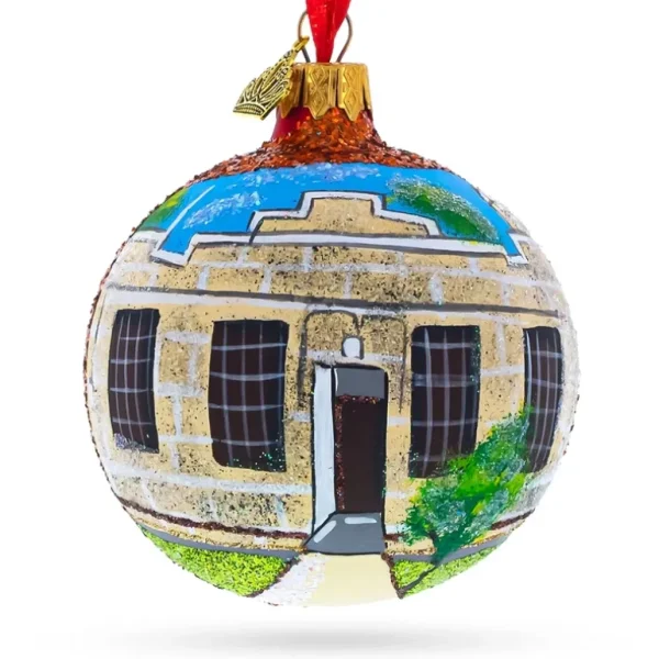 Clearance Old Idaho Penitentiary, Boise, Idaho, Usa Glass Ball Christmas Ornament 3.25 Inches - CaringForTots - Professional Baby and Children's Products | Caring for Growth, Caring for Every Moment