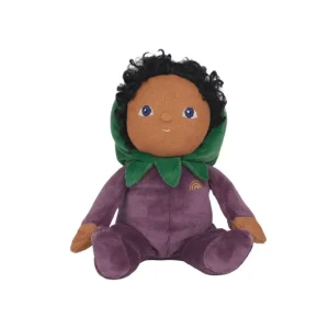 Clearance Olli Ella Dinky Dinkum Doll - Ellis Eggplant - Purple - CaringForTots - Professional Baby and Children's Products | Caring for Growth, Caring for Every Moment
