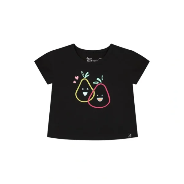 Sale Organic Cotton Jersey Top Black - CaringForTots - Professional Baby and Children's Products | Caring for Growth, Caring for Every Moment