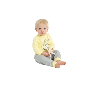 Shop Organic Cotton Jogger Pants - Gray - CaringForTots - Professional Baby and Children's Products | Caring for Growth, Caring for Every Moment