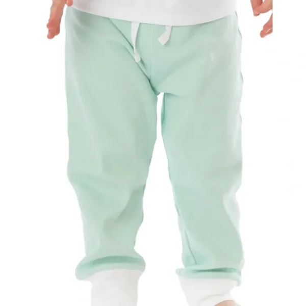Best Sale Organic Cotton Jogger Pants - Mint Green - CaringForTots - Professional Baby and Children's Products | Caring for Growth, Caring for Every Moment