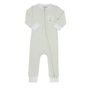 Best Sale Organic Cotton Romper - Polar Express - CaringForTots - Professional Baby and Children's Products | Caring for Growth, Caring for Every Moment