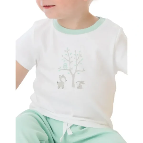 Best Organic Cotton Tori Tee - Woodland - CaringForTots - Professional Baby and Children's Products | Caring for Growth, Caring for Every Moment
