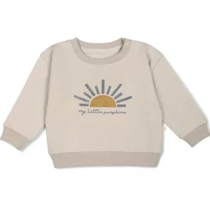 Outlet Organic Fleece Sweatshirt - My Little Sunshine - CaringForTots - Professional Baby and Children's Products | Caring for Growth, Caring for Every Moment