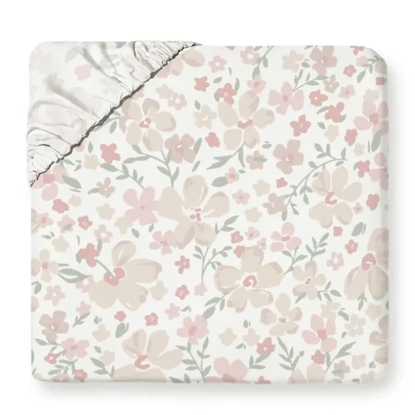 Fashion Organic Kids Fitted Sheet - Blossom - CaringForTots - Professional Baby and Children's Products | Caring for Growth, Caring for Every Moment