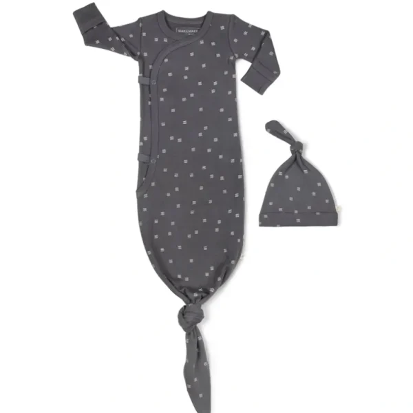Cheap Organic Kimono Knotted Sleep Gown - Tribe - CaringForTots - Professional Baby and Children's Products | Caring for Growth, Caring for Every Moment