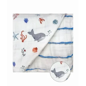 Clearance ORGANIC SNUG BLANKET - SARDINIAN SUMMER - CaringForTots - Professional Baby and Children's Products | Caring for Growth, Caring for Every Moment