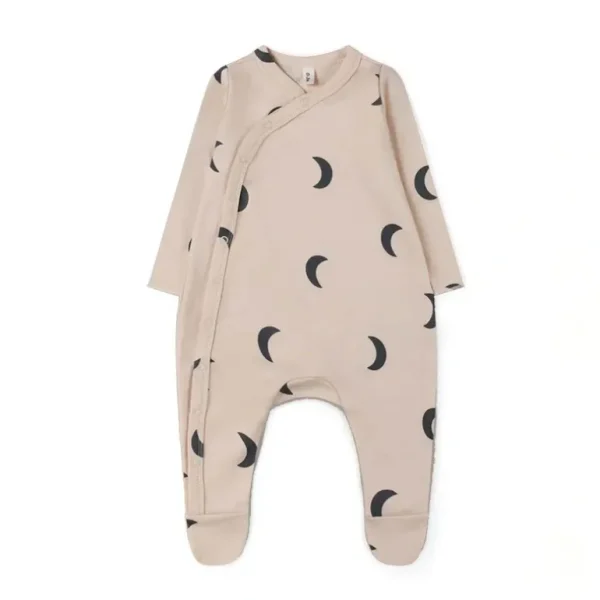 Discount Organic Zoo Suit with Matching Feet - Pebble Midnight - CaringForTots - Professional Baby and Children's Products | Caring for Growth, Caring for Every Moment