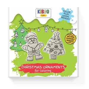 Outlet Ornaments For Coloring - Santa Klaus And Tree - CaringForTots - Professional Baby and Children's Products | Caring for Growth, Caring for Every Moment