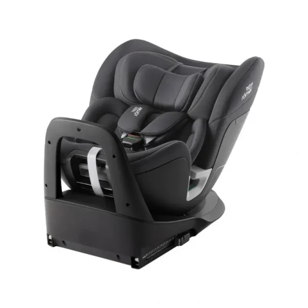 Cheap Outlet - Britax Romer Swivel Car Seat - Midnight Grey - CaringForTots - Professional Baby and Children's Products | Caring for Growth, Caring for Every Moment