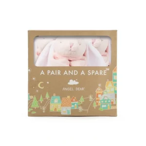 Shop Pair And A Spare - Pink Bunny - CaringForTots - Professional Baby and Children's Products | Caring for Growth, Caring for Every Moment