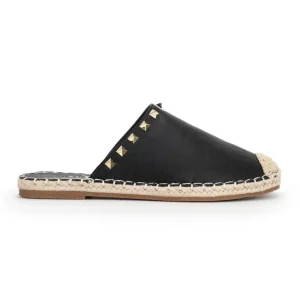 Online Paloma Stud Mule In Black - CaringForTots - Professional Baby and Children's Products | Caring for Growth, Caring for Every Moment