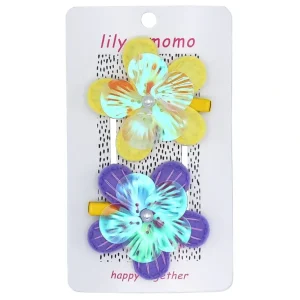 Sale Pastel Petal Flowers- Yellow And Lilac - CaringForTots - Professional Baby and Children's Products | Caring for Growth, Caring for Every Moment