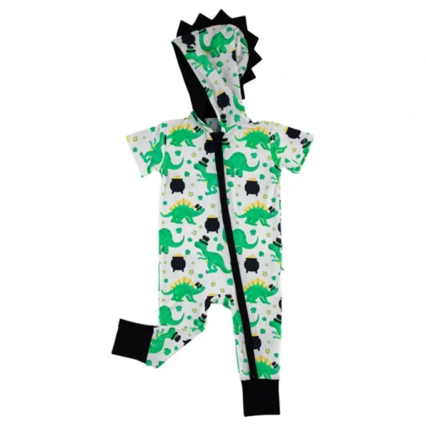 Online Patrick Hoodie Zip Romper - CaringForTots - Professional Baby and Children's Products | Caring for Growth, Caring for Every Moment