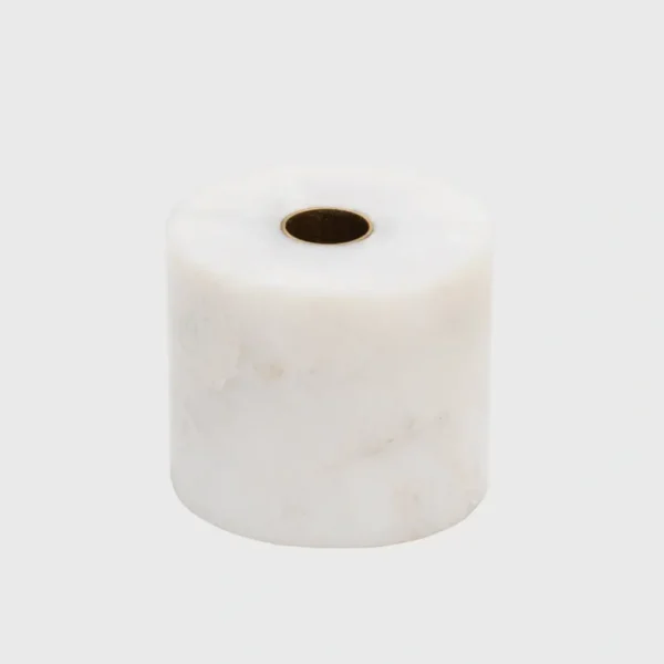 Sale Pedestal Candlestick, White Quartz - CaringForTots - Professional Baby and Children's Products | Caring for Growth, Caring for Every Moment