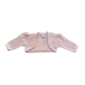 Clothing | Pink Bolero Cardigan - CaringForTots - Professional Baby and Children's Products | Caring for Growth, Caring for Every Moment