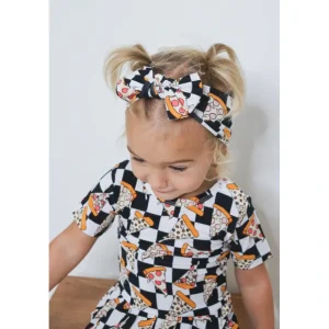 Pizza Party Dream Bow - CaringForTots - Professional Baby and Children's Products | Caring for Growth, Caring for Every Moment* The Dream Bow