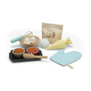 Plan Toys Cupcake Set - CaringForTots - Professional Baby and Children's Products | Caring for Growth, Caring for Every Moment* Role Play