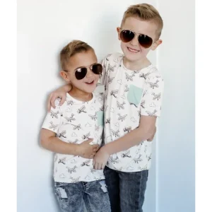 Plane Fun Dream Pocket Tee - CaringForTots - Professional Baby and Children's Products | Caring for Growth, Caring for Every Moment* The Dream Pocket Tee