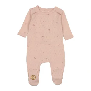 Pointelle Posies Footie - CaringForTots - Professional Baby and Children's Products | Caring for Growth, Caring for Every Moment* Footie Pajamas