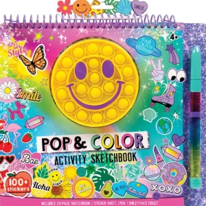 Pop Color Sketchbook - CaringForTots - Professional Baby and Children's Products | Caring for Growth, Caring for Every Moment* Books