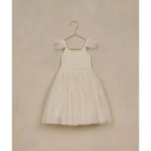 Clothing | Poppy Dress - Ivory - CaringForTots - Professional Baby and Children's Products | Caring for Growth, Caring for Every Moment