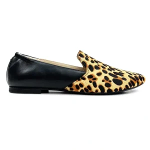 Preslie Loafer In Leopard Calf Hair - CaringForTots - Professional Baby and Children's Products | Caring for Growth, Caring for Every Moment* Loafers