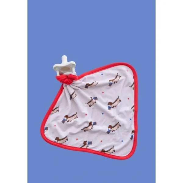Preston's American Pups Dream Lovey - CaringForTots - Professional Baby and Children's Products | Caring for Growth, Caring for Every Moment* Security Blankets