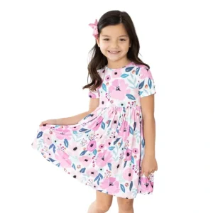 Pretty In Purple S/s Twirl Dress - CaringForTots - Professional Baby and Children's Products | Caring for Growth, Caring for Every Moment* Dresses - Twirl
