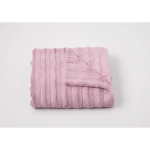Primrose Channel Faux Fur Crib Blanket - CaringForTots - Professional Baby and Children's Products | Caring for Growth, Caring for Every Moment* Blankets
