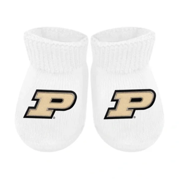 Purdue Newborn Booties - CaringForTots - Professional Baby and Children's Products | Caring for Growth, Caring for Every Moment* Clothing