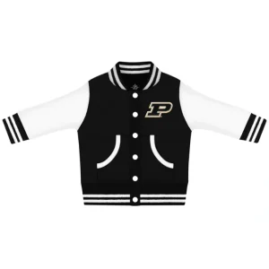 Purdue University Varsity Jacket - CaringForTots - Professional Baby and Children's Products | Caring for Growth, Caring for Every Moment* Clothing