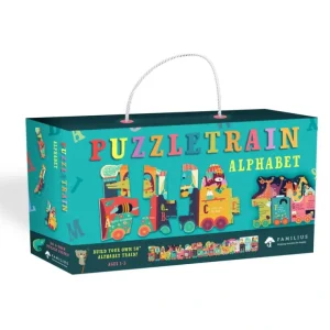 Puzzletrain Alphabet 26-Piece Puzzle - CaringForTots - Professional Baby and Children's Products | Caring for Growth, Caring for Every Moment* Books